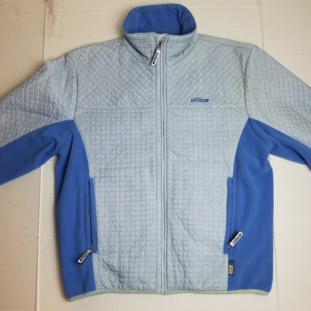 VINTAGE Hind quilted zip up jacket